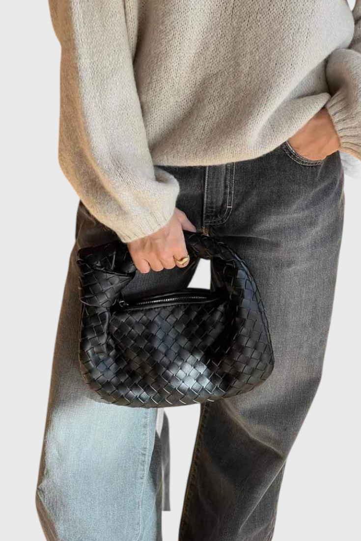 Τσάντα Sage Bolso Satchel Mini Woven